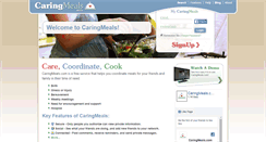 Desktop Screenshot of caringmeals.com